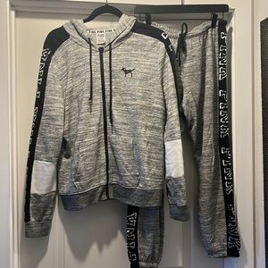 PINK Victoria Secret jogger set. Great used condition!